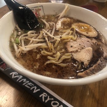 Ramen Ryoma - Tamago Mayu Ramen (w/ shoyu broth) - Ramen Near Me - Beaverton, Oregon Ramen Ryoma - Tamago Mayu Ramen (w/ shoyu broth) - Ramen Near Me - Beaverton, Oregon