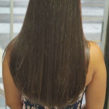 Shaunna's Beauty Salon - After: permanent straightening - Hair Stylists Near Me Shaunna's Beauty Salon - After: permanent straightening - Hair Stylists Near Me
