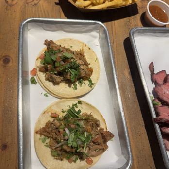 The Hut - Pulled Pork tacos and French fries - Bars Near Me - Santa Clara, California The Hut - Pulled Pork tacos and French fries - Bars Near Me - Santa Clara, California