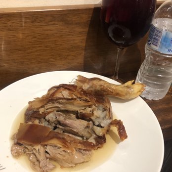 Meson de Jose Maria - Conchillo- roasted pig . So good and enough for 2 to share. One size only ! - Spanish Near Me - Segovia, SG Meson de Jose Maria - Conchillo- roasted pig . So good and enough for 2 to share. One size only ! - Spanish Near Me - Segovia, SG