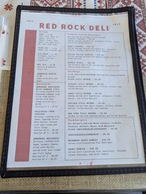 Menu photo 8 Red Rock Deli Albuquerque, NM