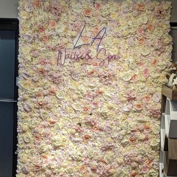 LA Nails - Yes they even have an Instagram selfie wall - Nail Salons Near Me - Clinton Township, Michigan