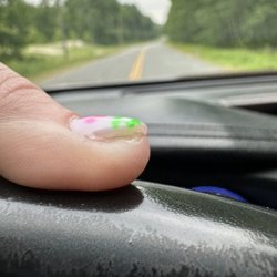 JT Nail Spa - Horribly filed