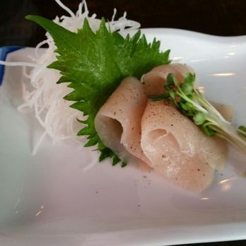 Origami Tiger - Mekajiki- swordfish sashimi with ground pepper - Sushi Bars Near Me - Minneapolis, Minnesota Origami Tiger - Mekajiki- swordfish sashimi with ground pepper - Sushi Bars Near Me - Minneapolis, Minnesota