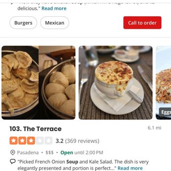The Terrace - See it on display! Legit concern. - New American Near Me - Pasadena, California The Terrace - See it on display! Legit concern. - New American Near Me - Pasadena, California