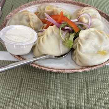 Laghman Express - Plate of Central Asian Manty - Halal Near Me - Alpharetta, Georgia