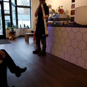 Sacred Springs Kombucha - Jeff on the didgeridoo - Breweries Near Me - Grand Rapids, Michigan Sacred Springs Kombucha - Jeff on the didgeridoo - Breweries Near Me - Grand Rapids, Michigan