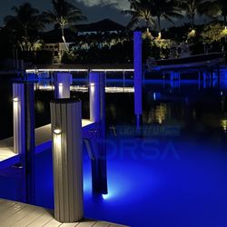 Daniel R Smith & Associates - Lumitec underwater dock lights palm beach island