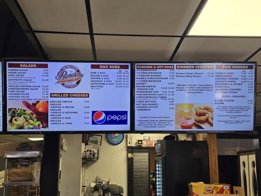 Menu photo 1 Rondo's Sub Shop Boston, MA Menu photo 1 Rondo's Sub Shop Boston, MA