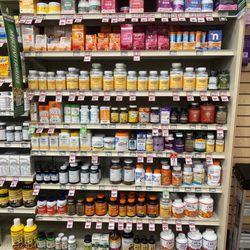 Sprouts Farmers Market - Lots of vitamins and supplements.