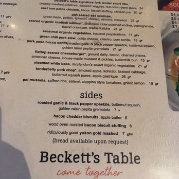 Beckett's Table - New American Near Me - Phoenix, Arizona