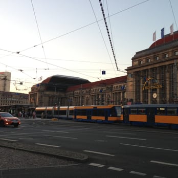 Leipzig Hauptbahnhof - View from Outside. - Train Stations Near Me - Leipzig, SN