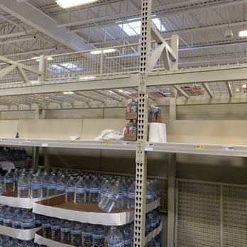 H-E-B - Zero packages of bottled water here. 10.22.18 - Drugstores Near Me - Round Rock, Texas
