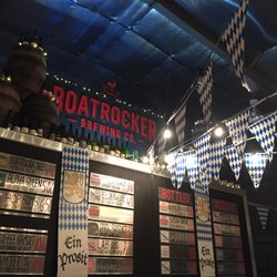 Boatrocker Brewing Co. - List of the beers on offer. Getting ready for Ocktoberfest by the looks of things.