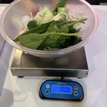 Zhangliang Malatang - scale to weigh the bowl! - Hot Pot Near Me - Chicago, Illinois Zhangliang Malatang - scale to weigh the bowl! - Hot Pot Near Me - Chicago, Illinois