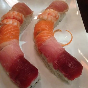 Sushi Shunka - Rainbow rolls- I like how they skip the avocado part of the rainbow - Sushi Bars Near Me - Costa Mesa, California Sushi Shunka - Rainbow rolls- I like how they skip the avocado part of the rainbow - Sushi Bars Near Me - Costa Mesa, California