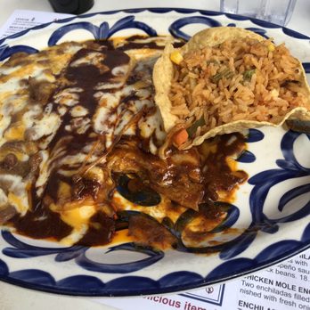 Casa De Pico - Cheese enchiladas plate - Mexican Near Me - La Mesa, California