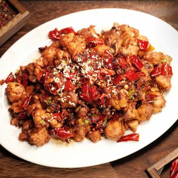 Szechuan Kitchen - Crispy Chicken w. Dried Chili Peppers - Szechuan Near Me - Spring Valley, Nevada Szechuan Kitchen - Crispy Chicken w. Dried Chili Peppers - Szechuan Near Me - Spring Valley, Nevada