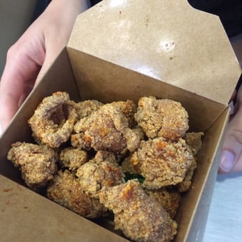 T4 - popcorn chicken (level 1 spicy made me cry) - Bubble Tea Near Me - San Ramon, California