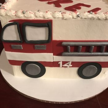 Faba's Sweet Shop - Fireman Retirement cake - Desserts Near Me - Tampa, Florida Faba's Sweet Shop - Fireman Retirement cake - Desserts Near Me - Tampa, Florida