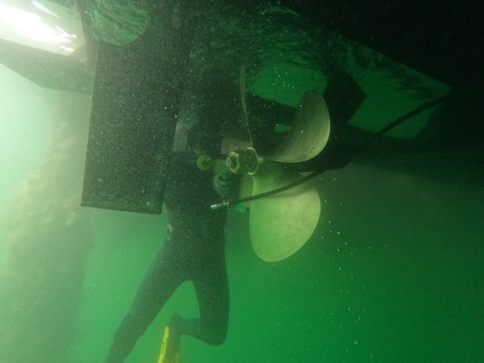 Diving Services - Experience comprehensive diving services tailored for your boat, including swift and efficient propeller replacements, precise installations of thru hulls and transducers, emergency search and recovery solutions, and professional trim tab drilling and repairs. Our expert team is dedicated to ensuring the optimal functionality, safety, and performance of your vessel. Trust us for a seamless and reliable experience on the water. Diving Services - Experience comprehensive diving services tailored for your boat, including swift and efficient propeller replacements, precise installations of thru hulls and transducers, emergency search and recovery solutions, and professional trim tab drilling and repairs. Our expert team is dedicated to ensuring the optimal functionality, safety, and performance of your vessel. Trust us for a seamless and reliable experience on the water.