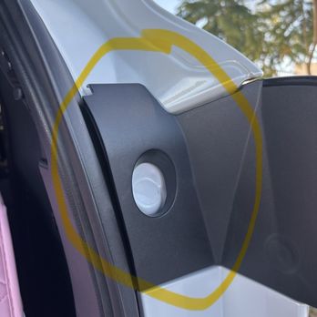 Caliber Collision - The part that fell off at the dealership that is new OEM that goes with the exterior of the rear light. Nice work. NOT - Body Shops Near Me - Redlands, California