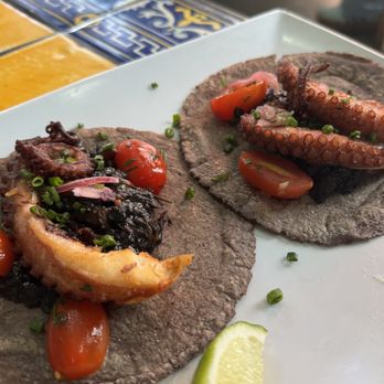 Holbox - Octopus and scallop tacos - Latin American Near Me - Los Angeles, California Holbox - Octopus and scallop tacos - Latin American Near Me - Los Angeles, California