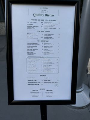 Menu photo 7 Quality Bistro New York, NY Menu photo 7 Quality Bistro New York, NY
