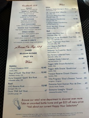 Menu photo 7 Diner Antonette Santa Monica, CA