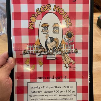 Mo's Egg House - Great menu! - Breakfast & Brunch Near Me - Redmond, Oregon Mo's Egg House - Great menu! - Breakfast & Brunch Near Me - Redmond, Oregon