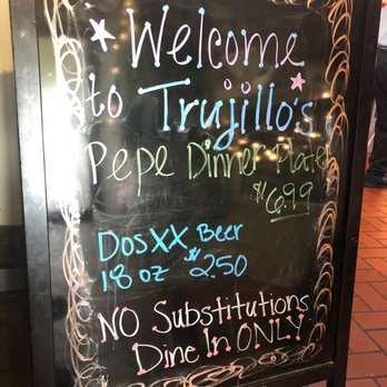 Trujillo's Comedor Y Cantina - Their in house specials artistically drawn and staff is beyond helpful as soon as you walk in. - Mexican Near Me - Waco, Texas