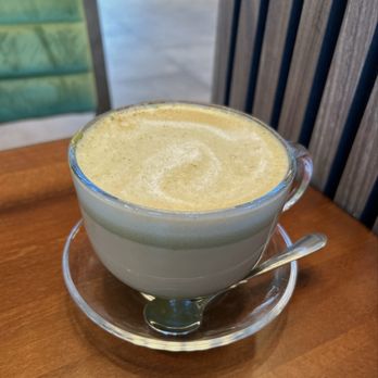 M by MOKAFE - Hot Pistachio Latte - Cafes Near Me - Jersey City, New Jersey M by MOKAFE - Hot Pistachio Latte - Cafes Near Me - Jersey City, New Jersey
