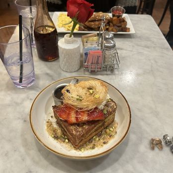 Easy Like Sunday - dubai chocolate french toast - Breakfast & Brunch Near Me - Baltimore, Maryland Easy Like Sunday - dubai chocolate french toast - Breakfast & Brunch Near Me - Baltimore, Maryland