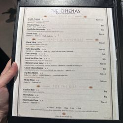 Food menu 9/18/26