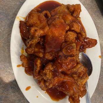 Congee Noodle King - Deep fried pork chop with sweet and sour sauce - Chinese Near Me - Vancouver, British Columbia