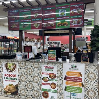 El Molino Supermarket - Indoor food stand - International Grocery Near Me - Charleston, South Carolina El Molino Supermarket - Indoor food stand - International Grocery Near Me - Charleston, South Carolina