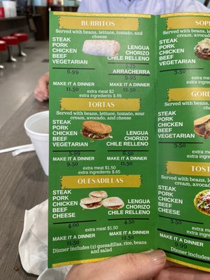 Menu photo 5 Amigos Mexican Restaurant Frankfort, IL