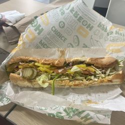 Subway - Steak and cheese sub