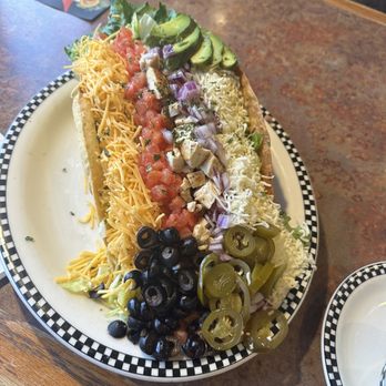 Black Bear Diner - Taco Salad (1170-1840 cals.) grilled chicken - Diners Near Me - Cottonwood, Arizona Black Bear Diner - Taco Salad (1170-1840 cals.) grilled chicken - Diners Near Me - Cottonwood, Arizona