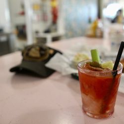 Korth's Pirates Lair Cafe - Bloody marys