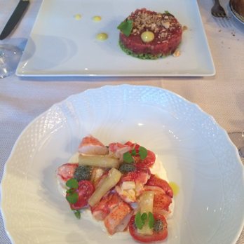 Marea - Lobster burrata and tuna tartare - Italian Near Me - New York, New York Marea - Lobster burrata and tuna tartare - Italian Near Me - New York, New York
