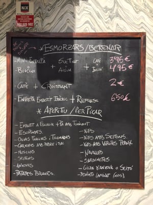 Menu photo 6 El Patufet Granollers, B
