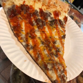 Cuts & Slices - Chopped Cheese Slice - Pizza Near Me - Brooklyn, New York