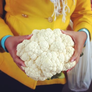 Fulton Street Market - Massive cauliflower - Fruits & Veggies Near Me - Grand Rapids, Michigan
