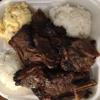 Matiki Island BBQ - #6. Chicken and Kalbi Plate - Hawaiian Near Me - Anaheim, California