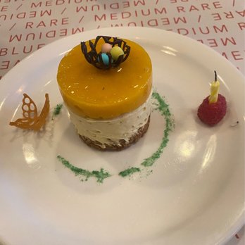 J's Steak Frites - Daily special dessert cheesecake with Easter eggs - Steakhouses Near Me - Toronto, Ontario