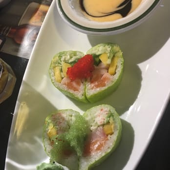 Naka Sushi - Yellowtail with salmon and crab . Mango with cucumber and Avocado. Soo good ! - Sushi Bars Near Me - Albuquerque, New Mexico Naka Sushi - Yellowtail with salmon and crab . Mango with cucumber and Avocado. Soo good ! - Sushi Bars Near Me - Albuquerque, New Mexico