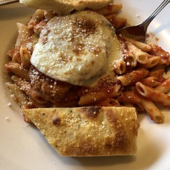 Antonio's Pizza - Chicken Parmesan with penne - Pizza Near Me - Belchertown, Massachusetts