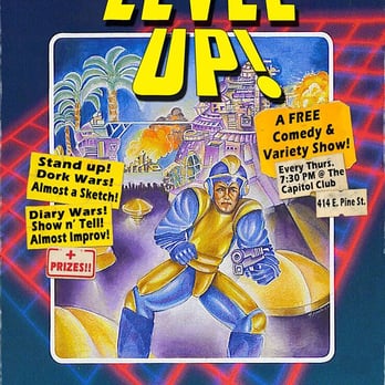 Level Up! - Level Up! show poster - Comedy Clubs Near Me - Seattle, Washington