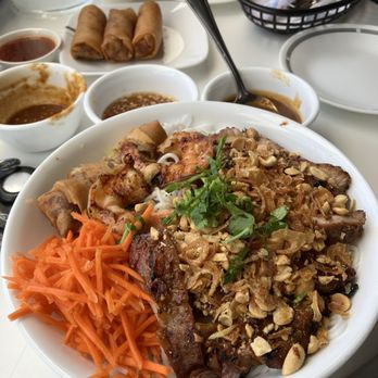 Tiny Saigon - Shrimp/Chicken/Egg Roll Vermicelli - Vietnamese Near Me - Corona, California Tiny Saigon - Shrimp/Chicken/Egg Roll Vermicelli - Vietnamese Near Me - Corona, California